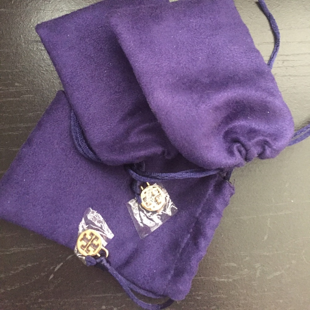 Tory Burch jewelry bags two with tb logo